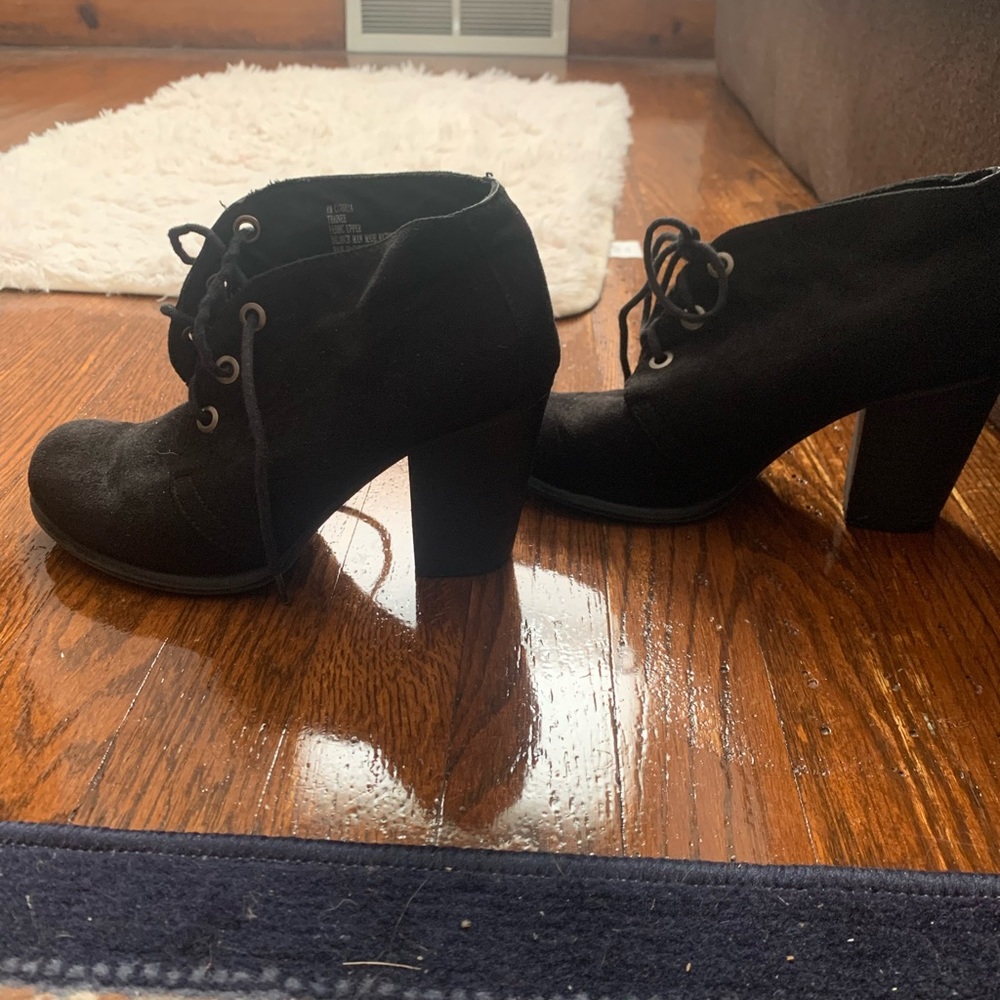 Black booties